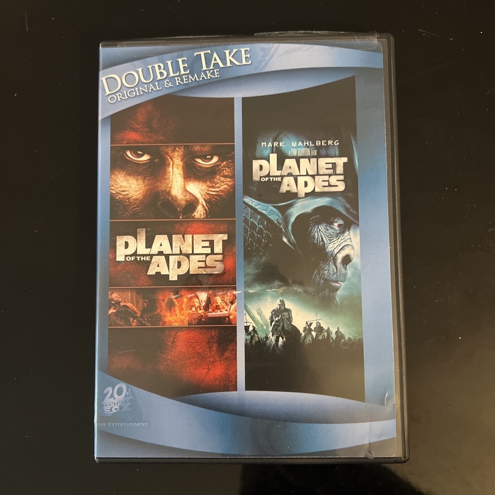 Planet of the Apes 1968 Original & 2001 Remake Double Take (DVD, 2 Disc Set)